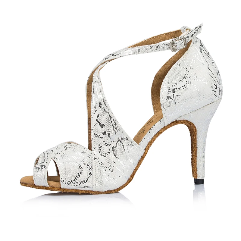 Hembra Adulta Zapatos Baile De Latino Tacones CtshQrd