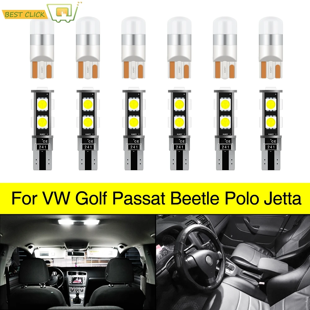 Xukey For VW Passat Jetta Golf Interior T10 W5W 168 Car LED Kit Map Dome Lights Door Number Plate For Hyundai solaris 194 Bulbs Xukey For VW Passat Jetta Golf Interior T10 W5W 168 Car LED Kit Map Dome Lights Door Number Plate For Hyundai solaris 194 Bulbs