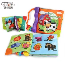 Infantil Livros Livro de Pano Chocalhos Mobiles Crianças Crianças Desenvolvimento Da Inteligência Do Bebê Bebe Brinquedos Sino Musicical