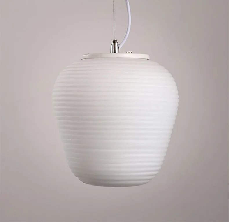 Скандинавские креативные белые стеклянные висячие лампы Foscarini, обряд E27, подвесной светильник для столовой, гостиной, бара, ресторана