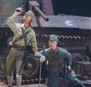 

1/35 Resin Figures WWII Injured Japanese Soldiers 2pcs/set (no tank) Model Kit