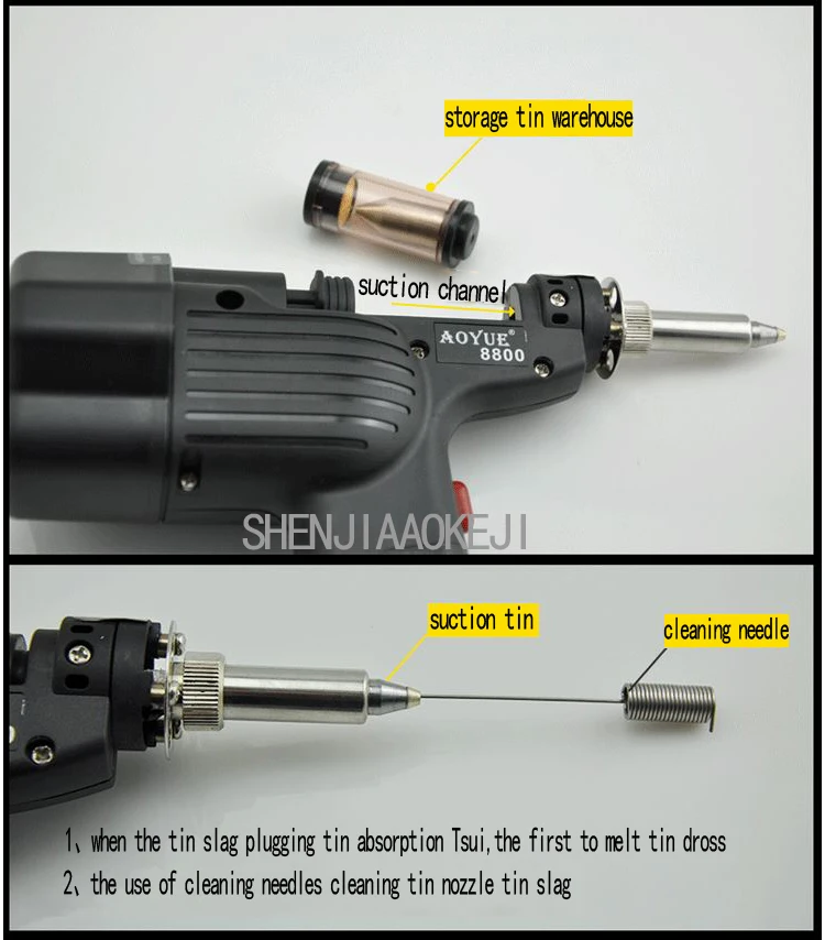 НОВОЕ ЭЛЕКТРИЧЕСКОЕ всасывание Олово портативный одиночный высокомощный всасывающий оловянный пистолет супернасос сварочные инструменты для ремонта 24 в 100 Вт