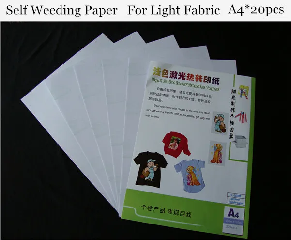A4-20pcs-Laser-Heat-Transfer-Paper-Light-Color-8-3-11-7-inch-Self-Weeding