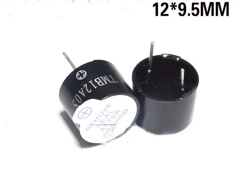 50 шт DIP 5V TMB12A05 зуммер акустический компонент 12095 DC длинные тон 12*9,5 мм