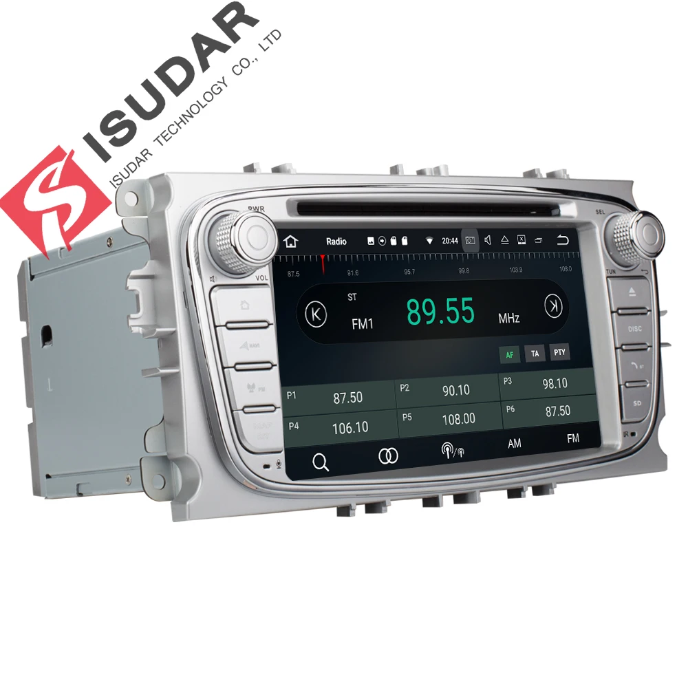 Wholesales! Two Din 7 Inch Car DVD Player Android 7.1 For FORD/Focus/S-MAX/Mondeo/C-MAX/Galaxy Wifi GPS Navigation Radio USB
