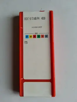 

10PCS CARBIDE INSERT RCKT10T3MO-PH 4030