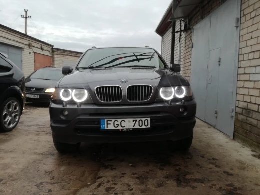 Для BMW E53 X5 1999-2006 белый и янтарный двойной цвет хлопок комплект светодиодов «глаза ангела» halo Кольцо DRL указатель поворота светильник