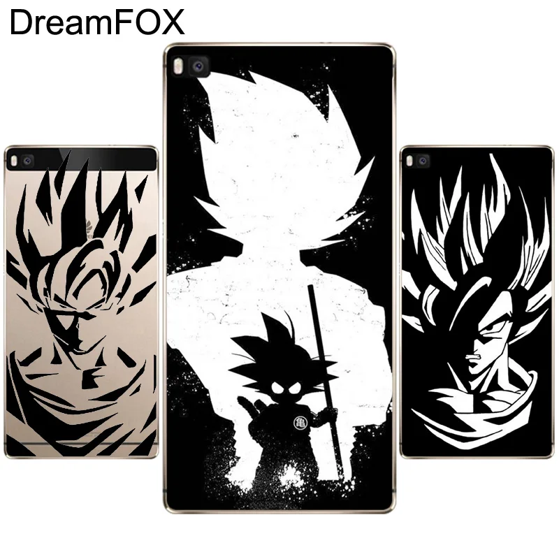 DREAMFOX N020 Fashion Dragon Ball Soft TPU Silicone Cover For Huawei P8 P9 P10 Lite Plus 2017 Honor 8 9 Pro 6X Case |