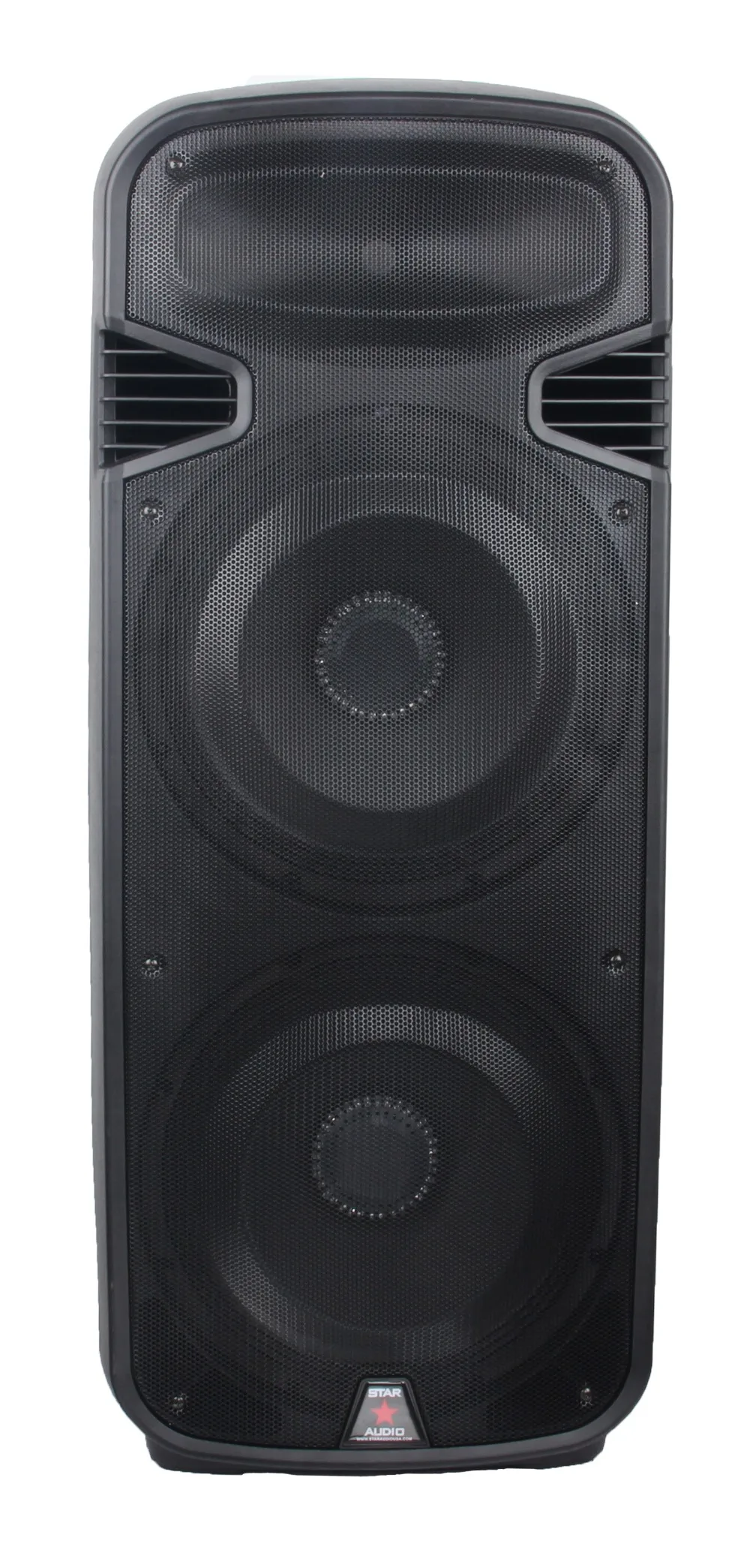 4500w 15'' rgb light powered speaker 