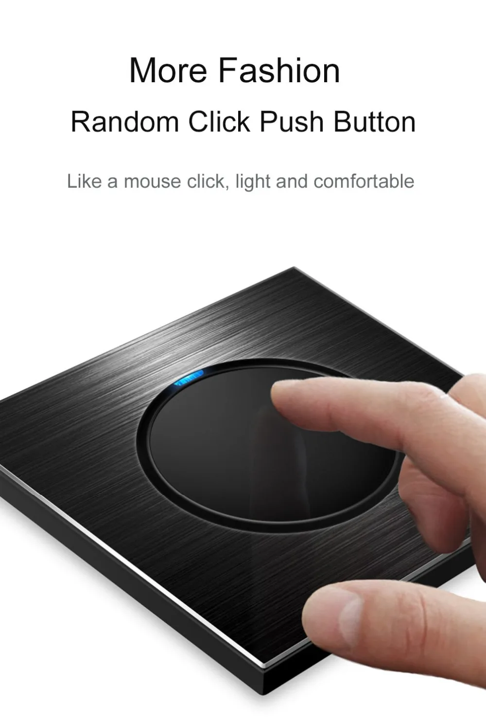 Placa De Alumínio, Clique Aleatório, Black Metal,