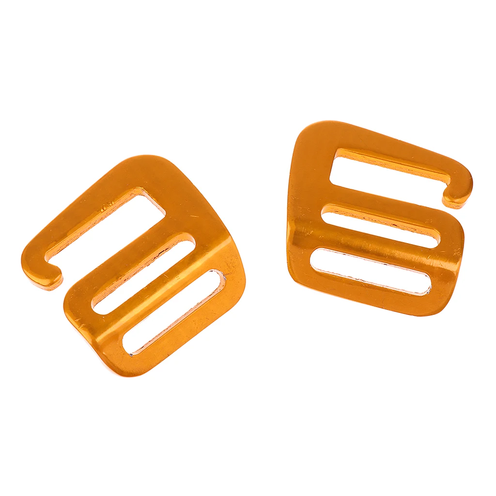 1 pair G Hook Outdoor Webbing Buckle For Backpack Strap 25mm Quick Release Webbing Straps Clothing Belts