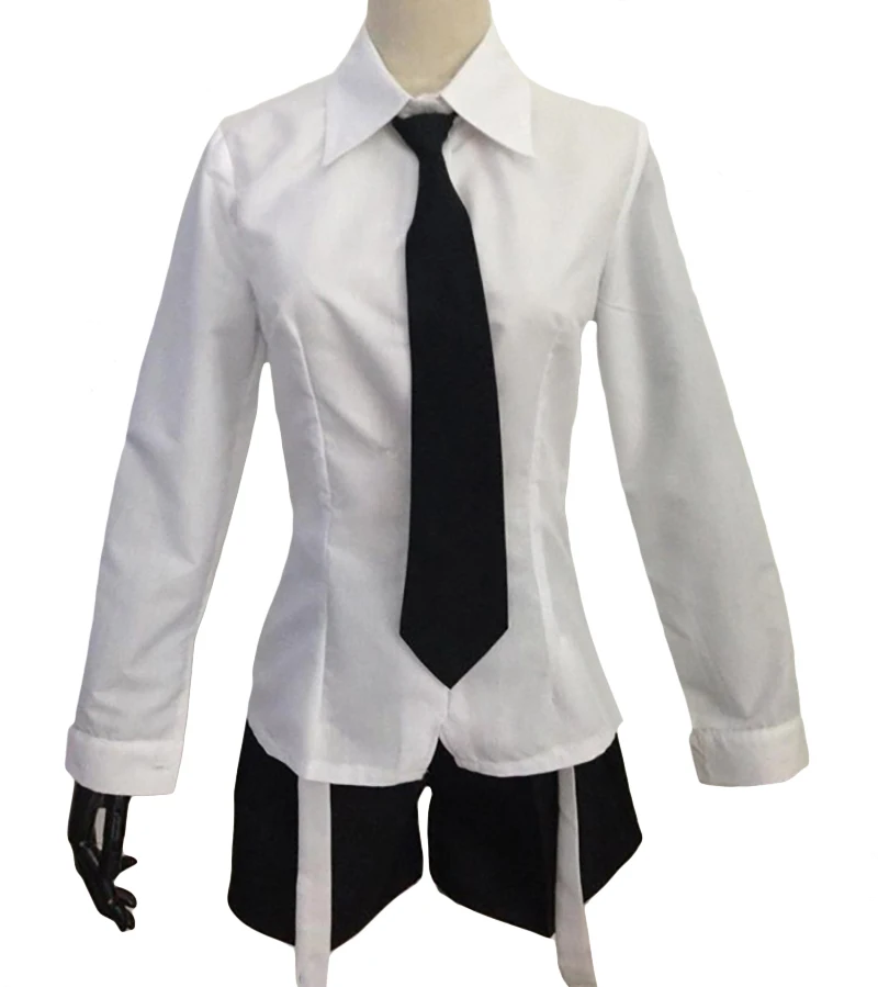 Супер Dangan Ronpa 2 Danganronpa Косплей Монокума костюм полный комплект короткий белый