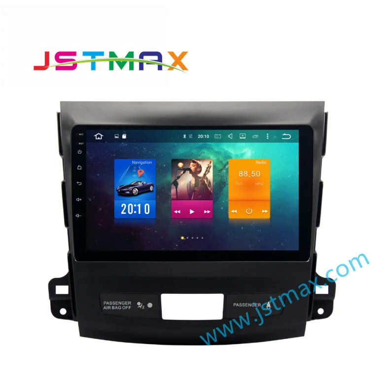 9 &quotAndroid 8 0 медиа gps плеер для Mitsubishi Outlander 2007-2011 с Octa Core 4 Гб оперативной памяти Авто