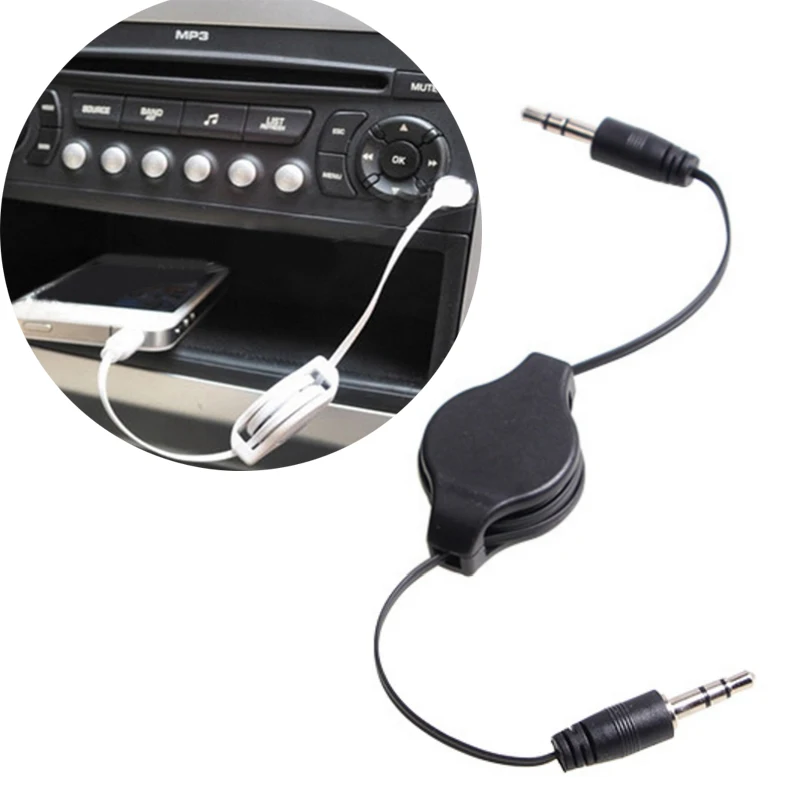 Автомобильный mp3 адаптер usb кабель Женский 3 5 мм u диск разъем 12 В CD автомобильная