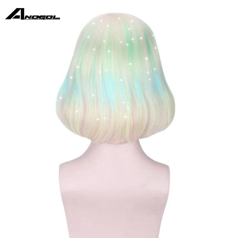 Anogol Land Of The Lustrous LHouseki no Kuni Diamond синтетические парики для косплея короткий боб