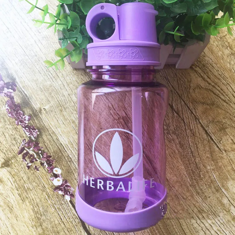 Новое поступление 4 цвета милые 600 мл Herbalife питательная Спортивная бутылка для