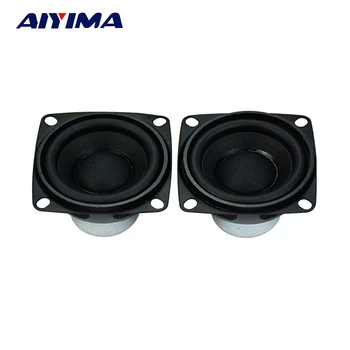 

AIYIMA 2Pcs 53MM Audio Portable Full Range Speakers 20Core 4 Ohm 10W Rubber Side Strong Magnetic Waterproof Speaker