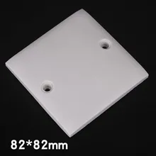 10pcs White Cover Sheet Plastic Cover Sheet Blank Panel for Engineering Whiteboard