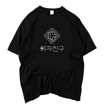 

Summer new arrival gfriend new album parallel supportive t shirt kpop girl friend fashion o neck short sleeve unisex t-shirt