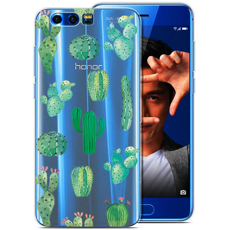 Arvin Clear Silicone Case for Huawei Honor 9 lite Soft TPU for Huawei Honor 10 V10 Protective Phone for Honor 8X 7A 7C 7X Cover (1)