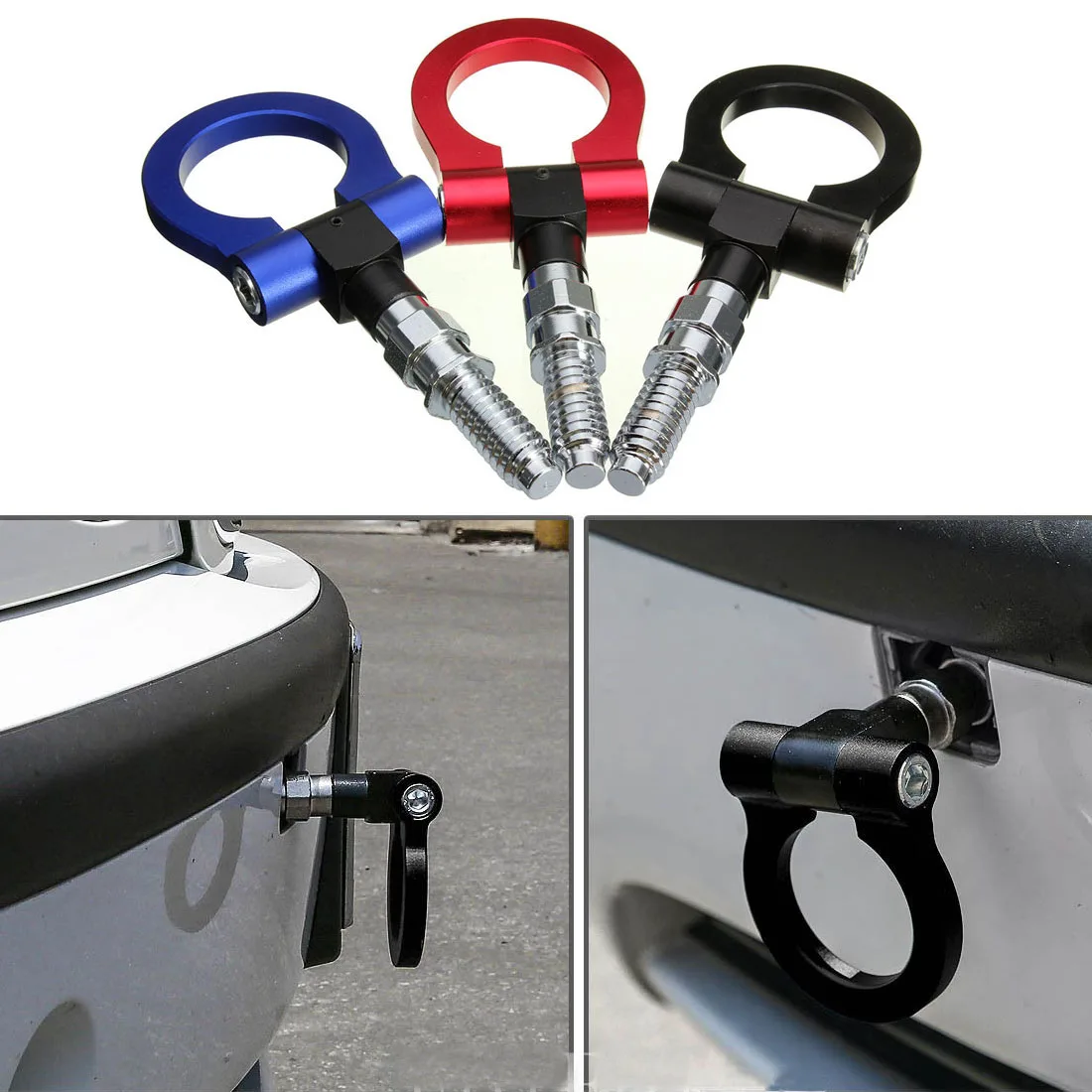 Dongzhen العالمي سباق سحب سيارة سحب هوك يصلح نيسان تويوتا هوندا لكزس MITSUBISI اليابانية السيارات مقطورة الدائري اكسسوارات