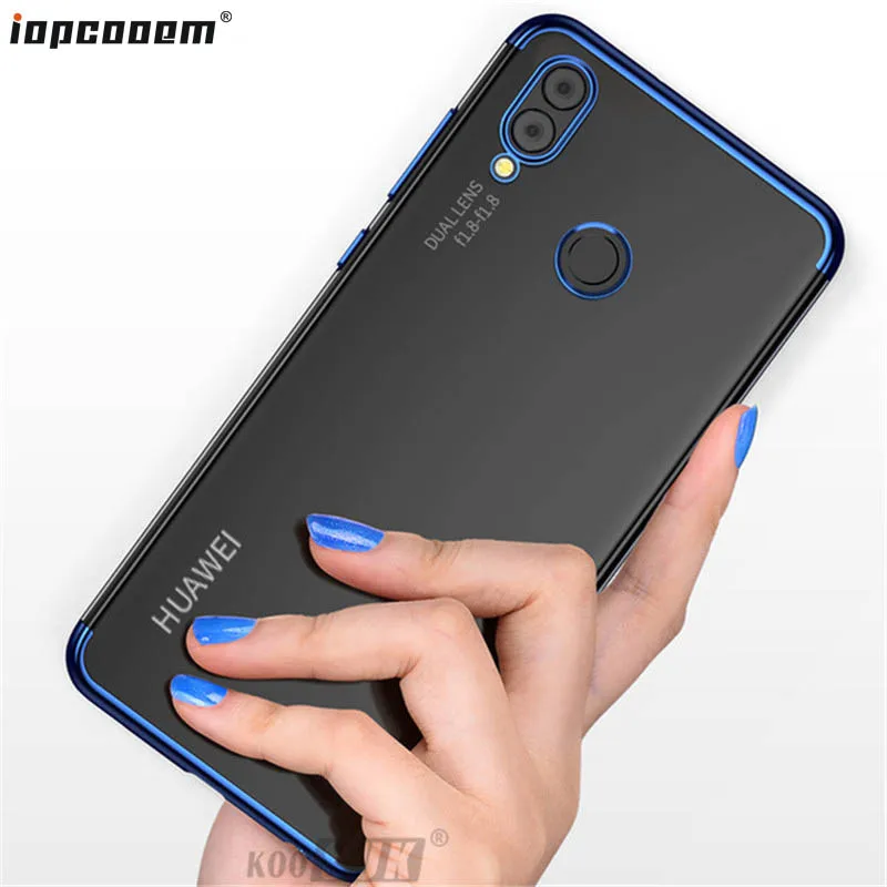 Для Huawei Honor 8X чехол Модный деловой ТПУ силиконовый мягкий прозрачный для телефона