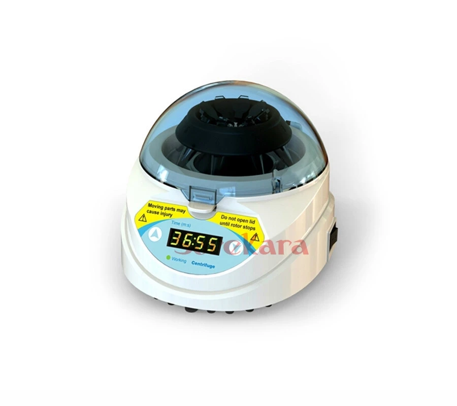 

Microcentrifuge Mini-6K mini centrifuge 6000RPM timer digital display for lab
