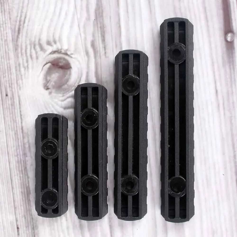 4 шт./компл. Тактические Airsoft полимерная Пикатинни M-LOK для MOE Handguard лазерный прицел охотничья аксессуары