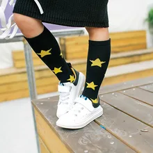 Kid Clothing Accessories Cotton Socks For Baby Toddler Infant Boy Girl Print Stars Moon 2016