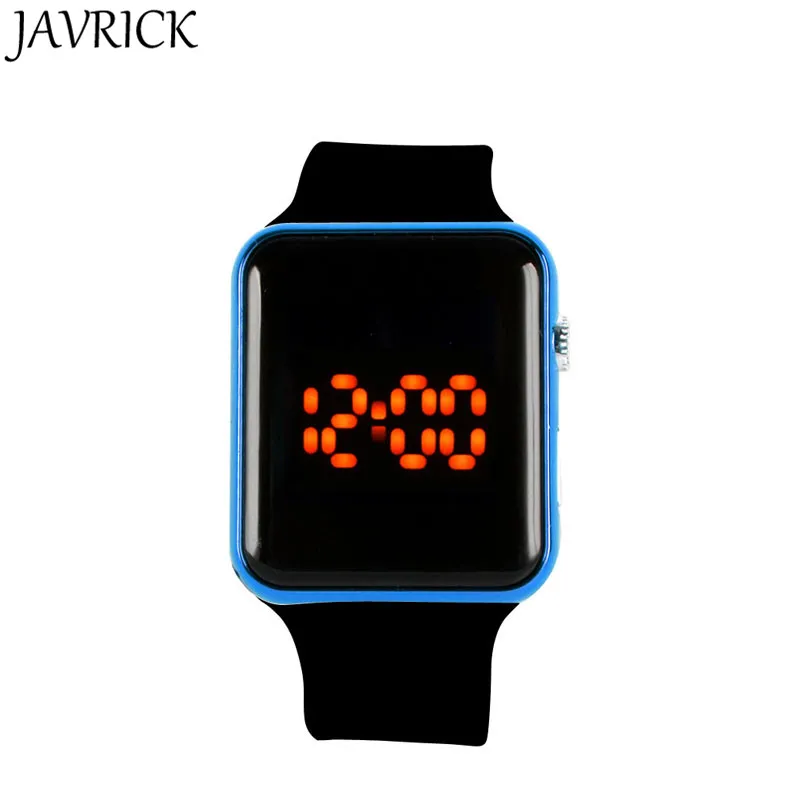

JAVRICK Unisex Silicone LED Sport Watch Digital Bracelet Wrist Watches Black Watch Gift