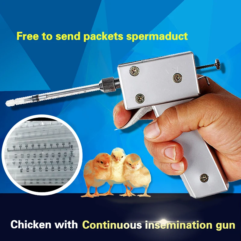 

Poultry Farming Chicken Artificial Insemination Apparatus hv3n for Poultry Chicken with Continuous Insemination Gun