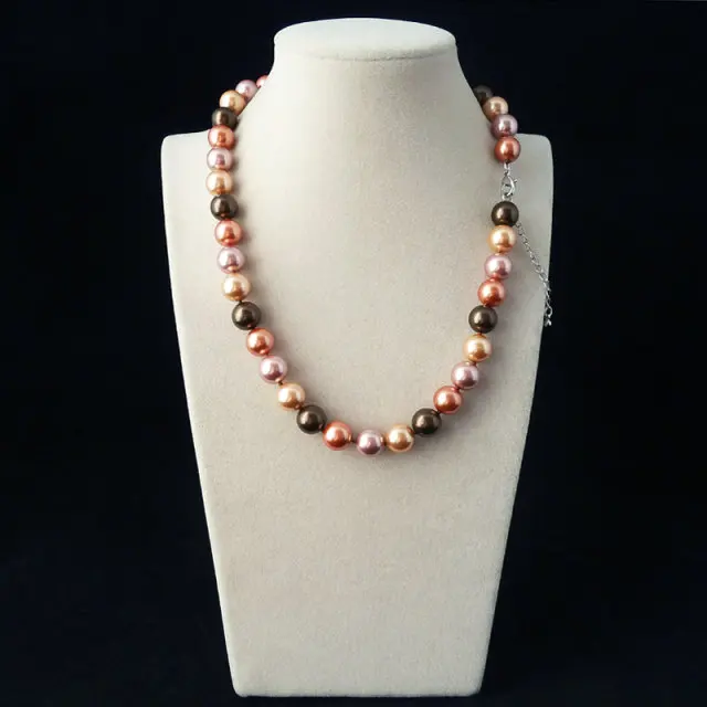 

Ms. 10MM color fashion necklace-FEF