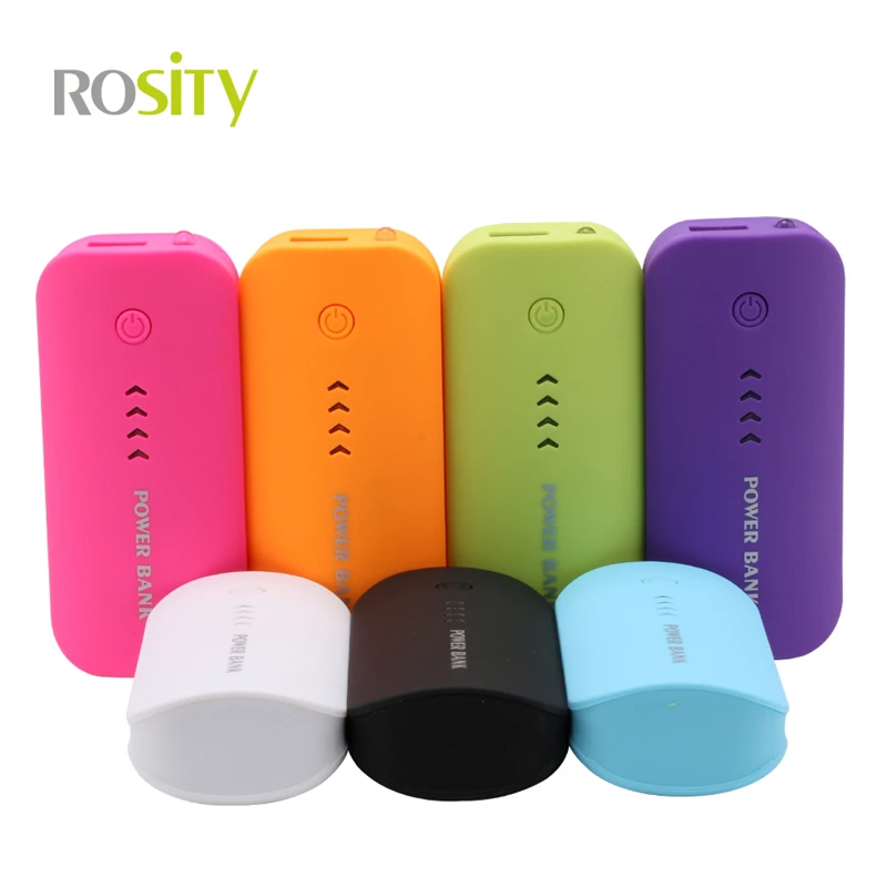 Power bank 18650 5600mAh power box USB External Mobile Backup Powerbank Battery for Mobile phone Universal Charger