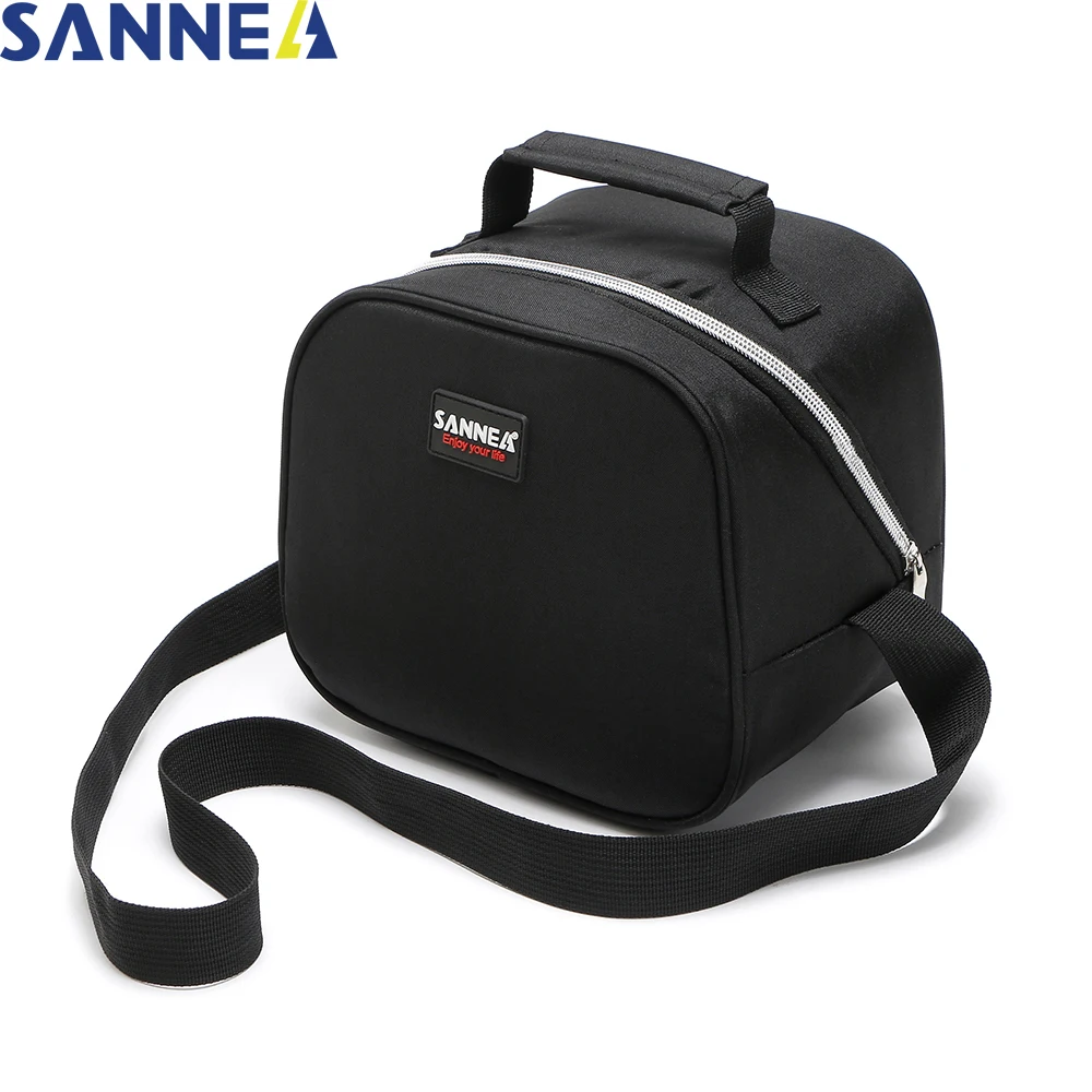 

SANNE Portable Multifunction Bag for Food Thermal Food Picnic Lunch Bags for Women Cooler Lunch Box Thermo Lunch Bag for Kids