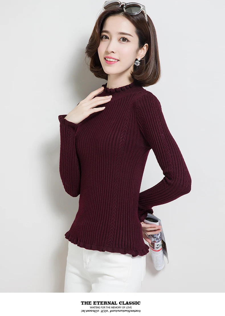 Горячая Распродажа брендовый пуловер женский 3D свитер с цветами трехмерные розы наручный рукав пуловер свитер женский - Цвет: R