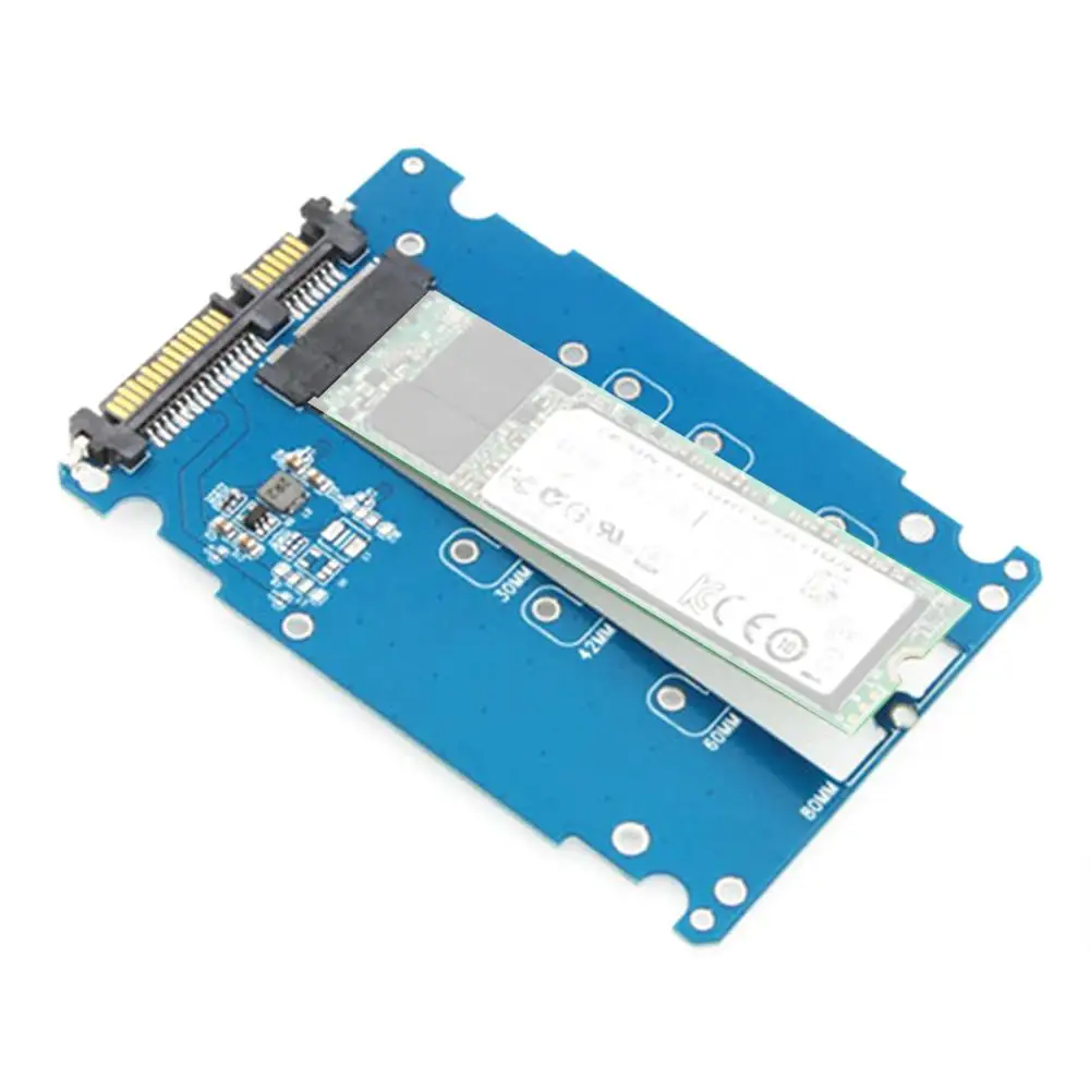 JEYI S118 NGFF в SATA SSD BOX SATAIII 2,5 'SSD 2230 2242 2260 2280 мм NGFF к 22Pin SATA 80 мм m.2 к SATA M.2 NGFF в SATA 3 SSD