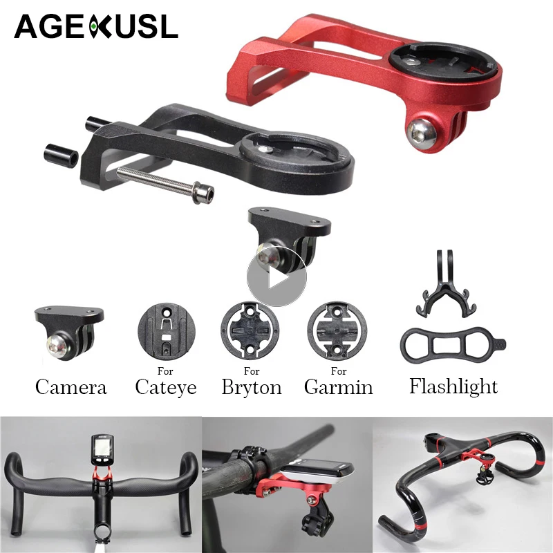 TWTOPSE Cycling Bicycle Bike Computer Speedometer Camera Light Mount