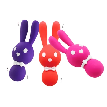 10 Speed USB Charging Rabbit Vibrating Eggs G-spot Nipple & Clitoris Stimulator Massage Vibrator Masturbation Adult Sex Toys A3 1