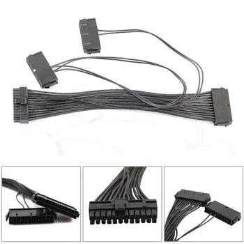 

ATX 24Pin 3 PSU Power Supply Starter Cord Motherboard Adapter Cable 18AWG Power Synchronous Starter Wire for BTC Miner Machine