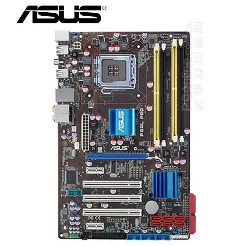 

Asus P5QL PRO Desktop Motherboard P43 Socket LGA 775 Q8200 Q8300 DDR2 16G ATX UEFI BIOS Original Used Mainboard On Sale