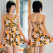 Новинка, Женский цельный с рисунком, купальный костюм, купальник, купальный костюм, летнее сексуальное Спортивное купальное платье, женские купальные костюмы