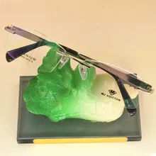 Дизайн, модный мужской стиль, чистая титановая оправа, очки для глаз, качественная Мужская квадратная оптическая рамка, легкие очки для мужчин