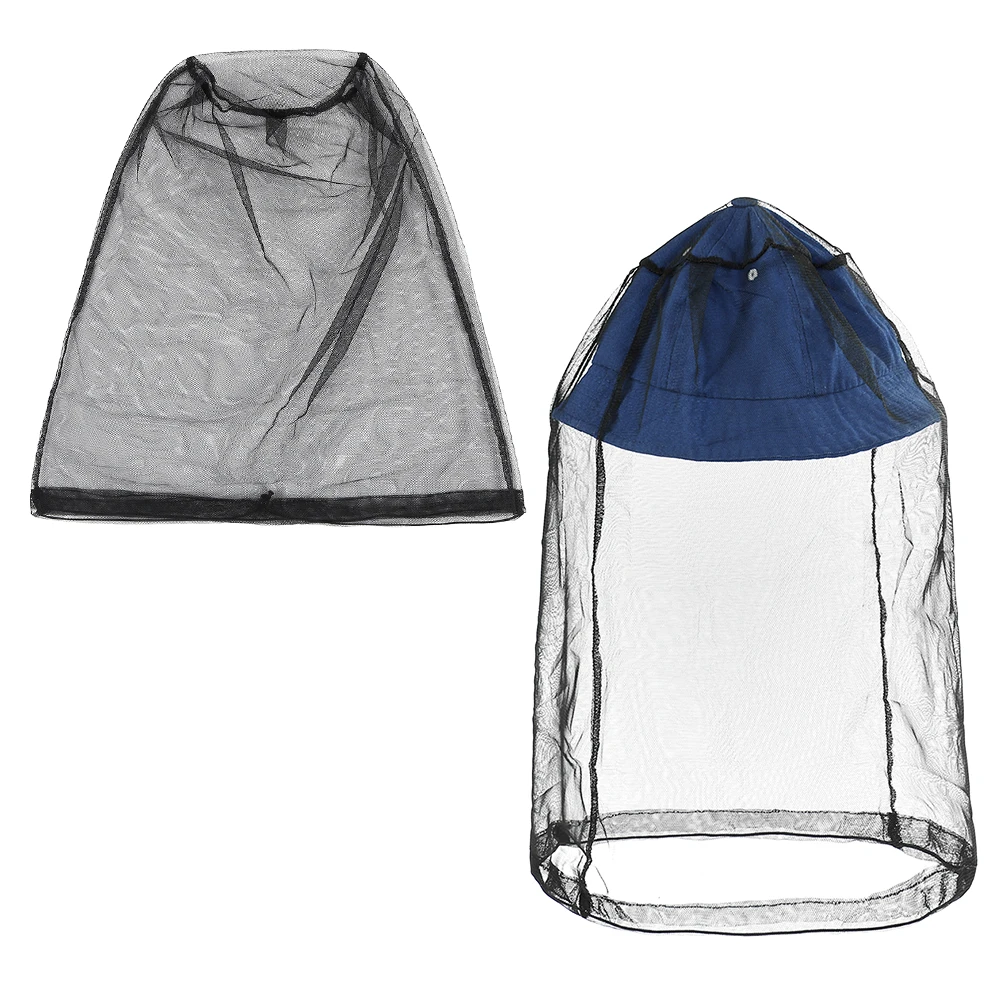 Lixada Fishing Mosquito Mesh Net Protective Head Cover Insect Gnat Bee Repellent Netting Outdoor Mosquito Keeping Head Screen