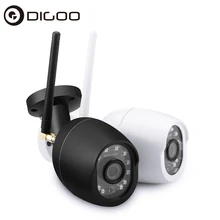 Digoo DG-W01f IP Camera CCTV Cloud Storage 720P Waterproof WIFI Security IR Distance Motion Detection Alarm VS Hiseeu