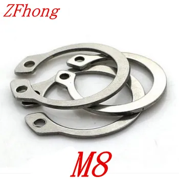 

100pcs m8 DIN471 C Type Snap Retaining Ring For 8mm External Shaft circlip