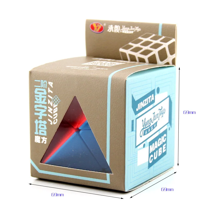 YongJun Pyraminxeds 2x2x2 волшебный куб YJ Pyramid 2x2 Профессиональная скоростная головоломка антистресс Развивающие игрушки для детей