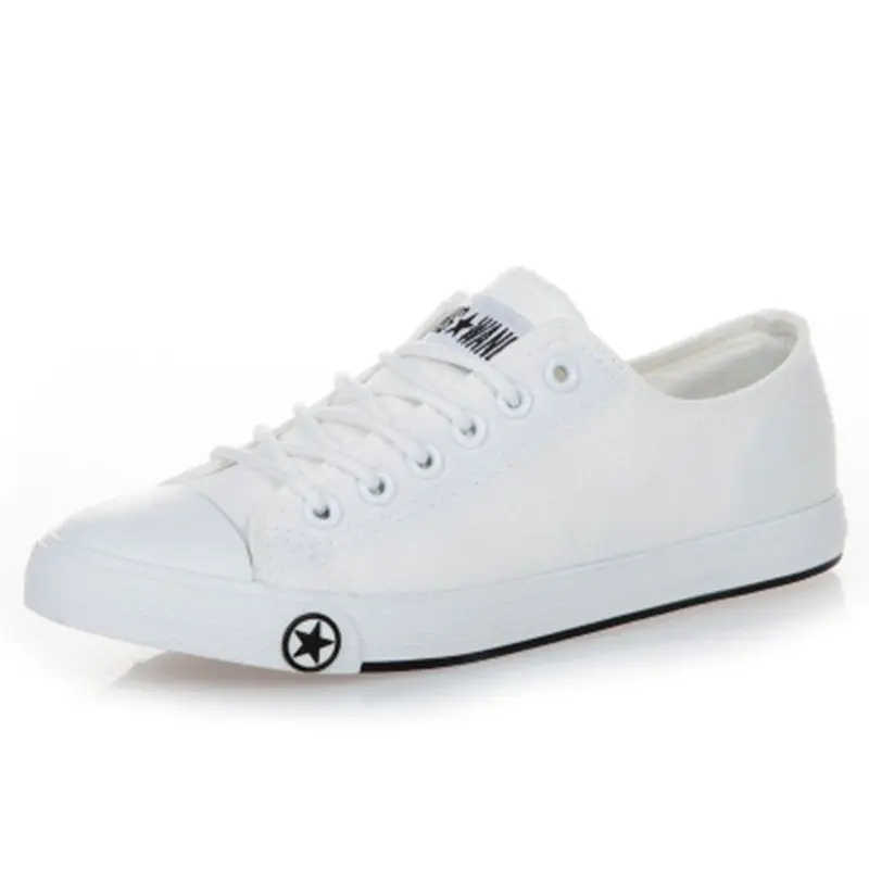  2016 spring/autumn new Lovers low shoes flats fashion casual shoes white women/men canvas shoes fashion solid shoes 