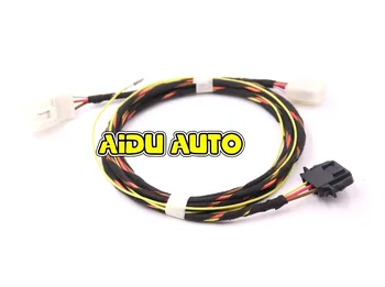 

FOR VW Rear 220V armrest box Charger socket Install harness Wire Cable
