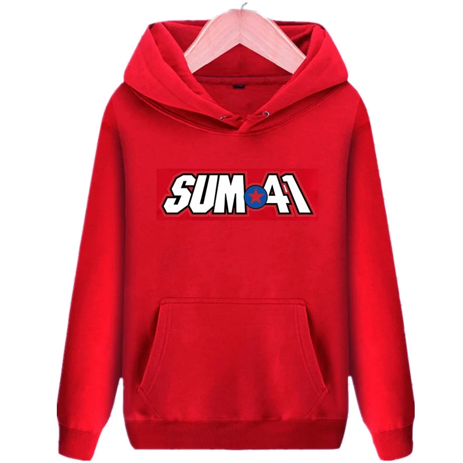 Canada punk band hooded sweatshirt SUM 41 SUM41 letter