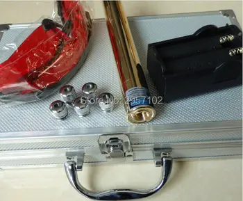 

HOT! Strong military 100000m 100Watt 450nm blue laser pointer focusable burning match/dry wood/burn cigarettes+Glasses Hunting